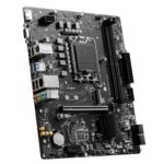 Материнская плата MSI PRO B760M-E DDR4 B760, LGA1700, 2*DDR4, 1*PCIEx16, 1*PCIEx1, 1*M.2, 4*USB3.2Gen1, 8*USB2.0, 4*SATA3.0, 1G, VGA, HDMI, M-ATX, RTL — изображение 4