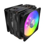 Вентилятор Cooler Master Hyper 212 LED Turbo ARGB |RR-212TK-18PA-R1| H212LED Turbo,Black cover,Sickleflow ARGBx2,non-controller — изображение 2