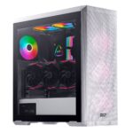 Корпус XPG DEFENDER WHITE [DEFENDER-WHCWW] (Midi-Tower, белый, TG, 120mm fan*3) — изображение 2