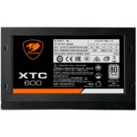 Блок питания Cougar XTC 600 (ATX v2.31, 600W, Active PFC, 120mm Fan, Power cord, 80 Plus, Japanese standby capacitors) [XTC600] BULK — изображение 5
