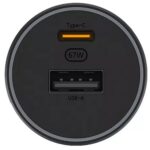 Устройство зарядное автомобильное Xiaomi 67W Car Charger (USB-A + Type-C) (BHR6814GL) — изображение 3