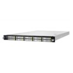 Корпус In-Win Компьютерный IW-RS110-07 Single 650w Acbel /FAN 4056mm*6/SLIMSAS *10 BP/2.5"/3.5" hot-swap HDD tray (gray color)*10/EAR SET - ear+plastic holder/handle/28"RAIL/power cord*2/I/O shield universal/ Riser Card for 1Uxx-07 series, PCIe Gen 3 x 16, left-facing 90degree — изображение 2