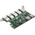 Контроллер ExeGate EXE-317 (PCI-E x1 v2.0, 5*USB3.0 ext. + 2*USB3.0 int., разъем доп.питания, VIA Labs Chipset VL805) — изображение 3