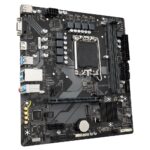 Материнская плата Gigabyte B760M H DDR4, Socket 1700, Intel®B760, 2xDDR4-3200, D-SUB+HDMI, 1xPCI-Ex16, 1xPCI-Ex1, 4xSATA3(RAID 0/1/5/10), 2xM.2, 8Ch Audio, 2,5GbLan, (2+4)xUSB2.0, (4+2)xUSB3.2, mATX, RTL — изображение 4