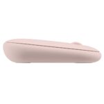 Мышь беспроводная Logitech Pebble M350 Pink розовая, оптическая, 1000dpi, 2.4GHz, USB-ресивер, бесшумная, под обе руки — изображение 4