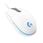 Мышь игровая Logitech G102 LIGHTSYNC White белая, оптическая, 200-8000dpi, 2.1м USB2.0, 6 программируемых кнопок, RGB подсветка, под обе руки — изображение 2