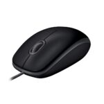 Мышь Logitech B100 Black черная, оптическая 800dpi, USB, 1.8м, {10}, (041271) — изображение 2