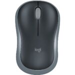 Мышь беспроводная Logitech M185 Grey серая, оптическая, 1000dpi, 2.4GHz,USB-ресивер Logitech Unifying® {10} (272815) 910-002252