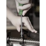 Набор отверток "Home Series Green" Deli HT1002L 2шт SL5x100+PH1x100, эксклюзивный дизайн, рукоятка из высококачественного софттач пластика — изображение 3