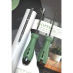 Набор отверток "Home Series Green" Deli HT1004L 4шт SL5x100+SL6x150+PH1x100+PH2x150, эксклюзивный дизайн, рукоятка из высококачественного софттач пластика — изображение 3