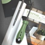 Крестовая отвертка "Home Series Green" Deli HT1206L PH2x150мм Эксклюзивный дизайн, рукоятка из высококачественного софттач пластика — изображение 6
