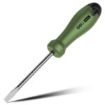 Шлицевая отвёртка "Home Series Green" Deli HT1106L 6x150мм Эксклюзивный дизайн. Рукоятка из высококачественного софттач пластика