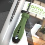 Шлицевая отвёртка "Home Series Green" Deli HT1106L 6x150мм Эксклюзивный дизайн. Рукоятка из высококачественного софттач пластика — изображение 3