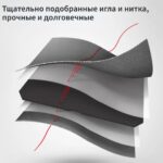 Сумка для инструментов Deli DL430018 400 x 200 x 270мм, 6 карманов, плечевой ремень, ткань Оксфорд — изображение 6