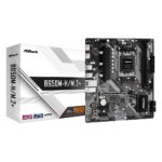 Материнская плата ASRock B650M-H/M.2+, Socket AM5, AMD B650, 2xDDR5-5200, HDMI+DP, 1xPCI-Ex16, 2xPCI-Ex1, 4xSATA3(RAID 0/1/10), 2xM.2, 8 Ch Audio, 1x2.5GLan, (2+4)xUSB2.0, (3+2)xUSB3.2, (1+0)xUSB3.2 Type-C™, mATX, RTL