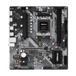 Материнская плата ASRock B650M-H/M.2+, Socket AM5, AMD B650, 2xDDR5-5200, HDMI+DP, 1xPCI-Ex16, 2xPCI-Ex1, 4xSATA3(RAID 0/1/10), 2xM.2, 8 Ch Audio, 1x2.5GLan, (2+4)xUSB2.0, (3+2)xUSB3.2, (1+0)xUSB3.2 Type-C™, mATX, RTL — изображение 2