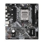 Материнская плата ASRock B650M-H/M.2+, Socket AM5, AMD B650, 2xDDR5-5200, HDMI+DP, 1xPCI-Ex16, 2xPCI-Ex1, 4xSATA3(RAID 0/1/10), 2xM.2, 8 Ch Audio, 1x2.5GLan, (2+4)xUSB2.0, (3+2)xUSB3.2, (1+0)xUSB3.2 Type-C™, mATX, RTL — изображение 3