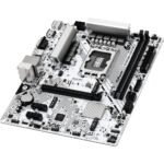 Материнская плата ASRock B760M-HDV/M.2, Socket 1700, Intel®B760, 2xDDR5-4800, D-SUB+HDMI+DP, 1xPCI-Ex16, 2xPCI-Ex1, 4xSATA3(RAID 0/1/5/10), 2xM.2, 8 Ch Audio, 1x2.5GLan, (2+4)xUSB2.0, (3+2)xUSB3.2, (1+0)xUSB3.2 Type-C™, 1xPS/2 mATX, RTL — изображение 3