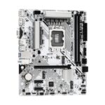 Материнская плата ASRock B760M-HDV/M.2, Socket 1700, Intel®B760, 2xDDR5-4800, D-SUB+HDMI+DP, 1xPCI-Ex16, 2xPCI-Ex1, 4xSATA3(RAID 0/1/5/10), 2xM.2, 8 Ch Audio, 1x2.5GLan, (2+4)xUSB2.0, (3+2)xUSB3.2, (1+0)xUSB3.2 Type-C™, 1xPS/2 mATX, RTL — изображение 4