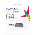 USB накопитель ADATA 64GB USB2.0 AUV220-64G-RWHGY White/Grey — изображение 3