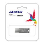 USB накопитель ADATA 64GB USB2.0 AUV250-64G-RBK Grey — изображение 4