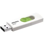 USB накопитель ADATA 64GB USB 3.2 Gen1 AUV320-64G-RWHGN White/Green — изображение 2