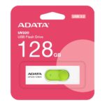USB накопитель ADATA 128GB USB 3.2 Gen1 AUV320-128G-RWHGN White/Green — изображение 3