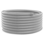 Шланг поливочный армированный Deli DL8072-30 30 метров, 1/2", 4 слоя, давление до 25 бар, серый