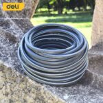 Шланг поливочный армированный Deli DL8072-30 30 метров, 1/2", 4 слоя, давление до 25 бар, серый — изображение 4