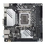 Материнская плата ASUS PRIME H610I-PLUS-CSM LGA1700 mini-ITX 2xDDR5 PCIEx16 M.2 DP HDMI VGA GLAN — изображение 2