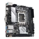 Материнская плата ASUS PRIME H610I-PLUS-CSM LGA1700 mini-ITX 2xDDR5 PCIEx16 M.2 DP HDMI VGA GLAN — изображение 3
