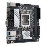 Материнская плата ASUS PRIME H610I-PLUS-CSM LGA1700 mini-ITX 2xDDR5 PCIEx16 M.2 DP HDMI VGA GLAN — изображение 4