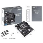 Материнская плата ASUS PRIME H610M-K LGA1700 mATX 2xDDR5 PCIEx16 PCIEx1 M.2 HDMI VGA GLAN — изображение 6