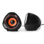 Акустич. система 2.0 Gembird SPK-105, черный, 5 Вт, регулятор громкости, USB-питание — изображение 2