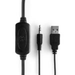 Акустич. система 2.0 Gembird SPK-105, черный, 5 Вт, регулятор громкости, USB-питание — изображение 3
