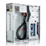 Корпус для ПК Bad Pack Foxline FL-203-GT-300 mATX case black, w/PSU TFX 300W 80+ bronze, w/2xUSB2.0+2xUSB3.0, w/pwr cord, w/ 8cm FAN bp — изображение 4
