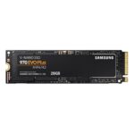 Твердотельный накопитель SSD Samsung M.2 2280 250GB 970 EVO Plus Client SSD PCIe Gen3x4 with NVMe, 3500/2300, IOPS 250/550K, MTBF 1.5M, 3D NAND TLC, 512MB, 150TBW, NVMe 1.3,
