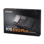 Твердотельный накопитель SSD Samsung M.2 2280 250GB 970 EVO Plus Client SSD PCIe Gen3x4 with NVMe, 3500/2300, IOPS 250/550K, MTBF 1.5M, 3D NAND TLC, 512MB, 150TBW, NVMe 1.3, — изображение 5