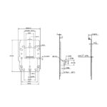 Крепление CISCO Mounting bracket for Catalyst 9105AX, OEM, AIR-AP-BRACKET-W4 — изображение 2