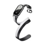 Ремешок для смарт-часов Xiaomi Smart Band 8 Double Wrap Strap - Black and White — изображение 3