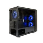 Корпус mATX Eurocase M07 3ARGB черный без БПзакаленное стекло USB 3.0 — изображение 3
