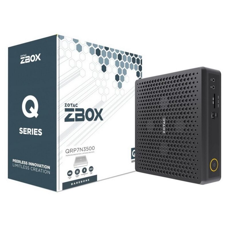 1109108 Платформа мини пк ZBOX-QRP7N3500-BE Barebone NVIDIA RTX 3500,Intel i7-13700HX, 2x DDR5 SODIMM slot, M.2 SSD — изображение 1
