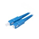 Кабельная сборка Hyperline FC-D2-9-LC/UR-SC/UR-H-3M-LSZH-YL Патч-корд волоконно-оптический (шнур) SM 9/125 (OS2), LC/UPC-SC/UPC, 2.0 мм, duplex, LSZH, 3м — изображение 3