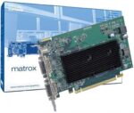 Видеокарта Matrox (M9120-E512F) M9120 PCIe x16 , PCI-Ex16, 512MB, DDR2, Passive Cooling, 2xDVI-I, Adapters- 2xDVI to VGA, Max Digital Res.1920x1200, Max Analog Res.- 2048x1536, RTL