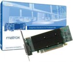 Видеокарта Matrox (M9140-E512LAF) M9140 LP PCIe x16 PCI-Ex16, 512MB, DDR2, Low Profile Bracket, Connector- KX-20, KX-20 to 4xDVI-I cable, 4x DVI-HD15, Max Digital/Analog Resolution per Output 1920x1200, RTL {10} (235899)