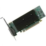 Видеокарта Matrox (M9140-E512LAF) M9140 LP PCIe x16 PCI-Ex16, 512MB, DDR2, Low Profile Bracket, Connector- KX-20, KX-20 to 4xDVI-I cable, 4x DVI-HD15, Max Digital/Analog Resolution per Output 1920x1200, RTL {10} (235899) — изображение 2