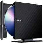 Привод DVD±RW USB ASUS DVD±R/RW SDRW-08D2S-U LITE Black, Ext. slim USB2.0, DVD±R 8x, DVD+RW 8x, DVD-RW 6x, DVD±R DL 6x, DVD-RAM 5x, CD/R/RW 24/24/16, RTL {8} (385066) — изображение 2