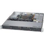 Корпус SuperMicro CSE-813MTQ-R400CB Black 1U SC813MTQ W/ Redundant 400W — изображение 3