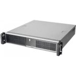 Корпус Chenbro 2U RM24100-L2, BK CC1012,LOW PROFILE REAR WINDOW,W/TWO DOOR+FAN+PS2 PSU BKT,SINGLE(CHENBRO,SR/SK) (RM24100H01*13054)