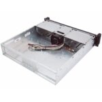 Корпус Chenbro 2U RM24100-L2, BK CC1012,LOW PROFILE REAR WINDOW,W/TWO DOOR+FAN+PS2 PSU BKT,SINGLE(CHENBRO,SR/SK) (RM24100H01*13054) — изображение 4